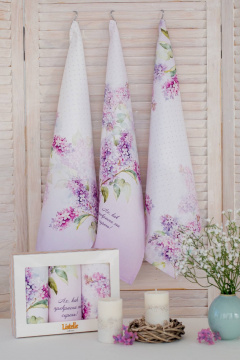 Полотенце хлопковое набор АРОМАТ СИРЕНИ 3 шт Listelle 414201 - фото 1