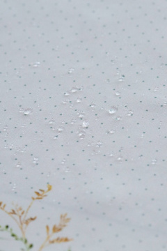 Овальная скатерть из хлопка с васильковым рисунком и защитной пропиткой Listelle 514002 - фото 4