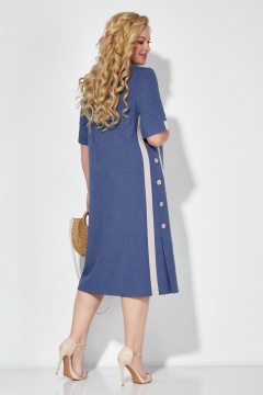 Платье Tellura-L 1725 синий - фото 3