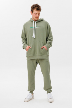 Брюки, худи HIT 0324 олива - фото 4
