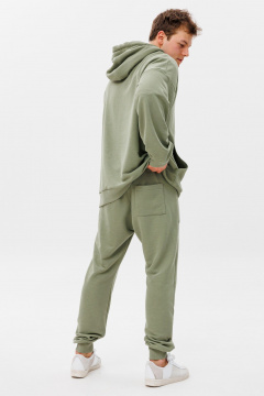 Брюки, худи HIT 0324 олива - фото 3