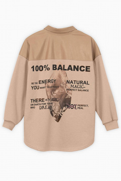 Блуза Bell Bimbo 232124 бежевый - фото 2