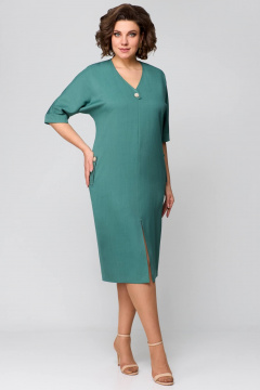 Платье Мишель стиль 1186 нефритовый - фото 5