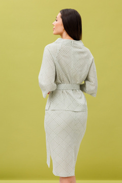 Блуза и юбка из вискозы на каждый день, прилегающий силуэт Ларс Стиль 888 - фото 3