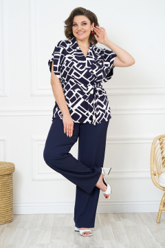 Блуза, брюки Alani Collection 2122 - фото 3