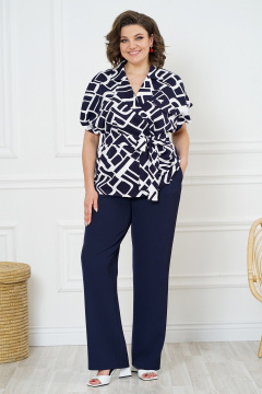 Блуза, брюки Alani Collection 2122 - фото 2