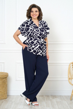 Блуза, брюки Alani Collection 2122 - фото 1