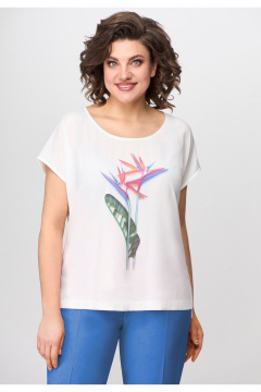 Деловой костюм 3-прядметный из ленового текстиля БагираАнТа 866 т.голубой - фото 5