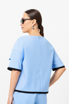 Летний текстильный костюм с свитшотом и брюками Lissana 4902 - фото 4