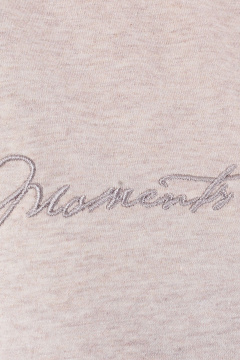 Круглогодичная хлопковая туника с вышивкой Moments Belarusachka У6076/3 беж - фото 3