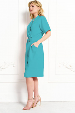 Платье MAX 4-053 голубой - фото 2
