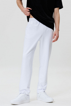 Летние спортивные брюки с застёжкой на шнурке из хлопка GO M2071/01-01. 182-188 - фото 1