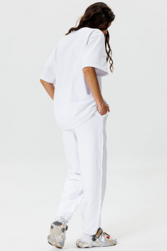 Брюки из хлопка и трикотажа с резинкой и шнуром GO F2011/01-01. 164-170 - фото 4