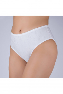 Трусы из трикотажа, мягкое эластичное полотна Verally 1076-4 белый - фото 3