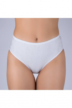 Трусы из трикотажа, мягкое эластичное полотна Verally 1076-4 белый - фото 1