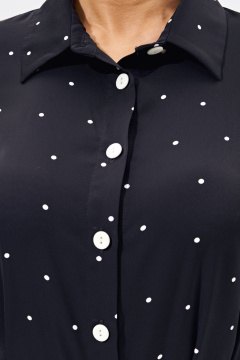 Легкое платье-рубашка с карманами и воротником FOXY FOX 1555 - фото 4