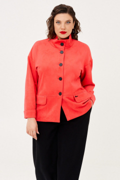 Брюки, жакет Almirastyle 332 красный,черный - фото 1