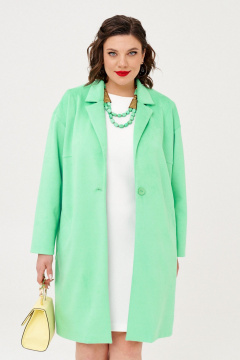 Кардиган женский демисезонный трикотажный с застежкой Almirastyle 335 зеленый - фото 2
