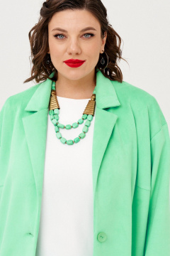 Кардиган женский демисезонный трикотажный с застежкой Almirastyle 335 зеленый - фото 1