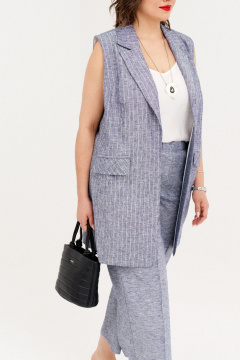 Брюки, жакет Almirastyle 340 серый - фото 5