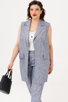 Брюки, жакет Almirastyle 340 серый - фото 2