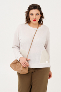 Брюки, джемпер Almirastyle 343 хакки-бежевый - фото 3