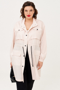 Плащ Almirastyle 362 бежевый - фото 2