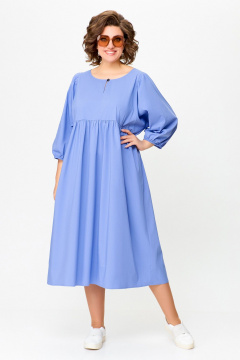 Платье Swallow 731 голубой - фото 3