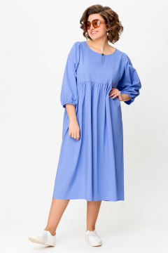 Платье Swallow 731 голубой - фото 1
