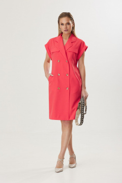 Платье Твой имидж 1803 коралл - фото 1