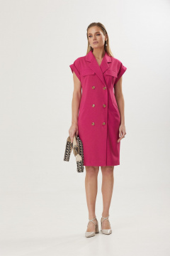 Платье Твой имидж 1804 розовый - фото 1