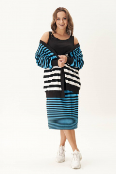 Кардиган, платье Fantazia Mod 4699 - фото 5