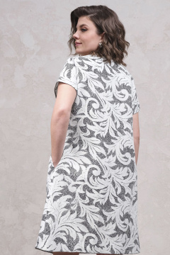 Платье А-силуэта с отделочной полосой Avanti 1626-2 - фото 4