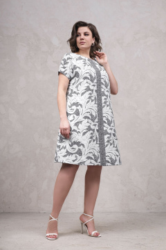 Платье А-силуэта с отделочной полосой Avanti 1626-2 - фото 1