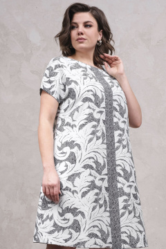 Платье А-силуэта с отделочной полосой Avanti 1626-2 - фото 3