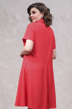 Летнее платье-рубашка на пуговицах из текстиля Avanti 1634 - фото 4