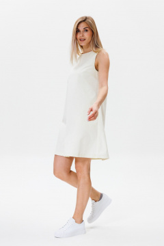 Платье FAMA F13-03М молочный экрю - фото 5