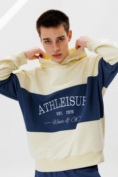 Брюки и худи из трикотажа с вышивкой для повседневной носки GO M3072/02-01.182-188 - фото 4