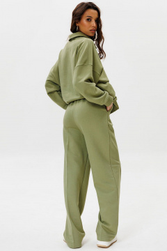 Брюки и свитшот из хлопка с воротником и стрелками GO F3075/26-02. 164-170 - фото 4