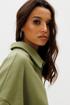 Брюки и свитшот из хлопка с воротником и стрелками GO F3075/26-02. 164-170 - фото 2