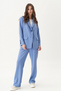 Брюки и жакет кэжуал из текстиля, классика, демисезон Fantazia Mod 4808 - фото 1