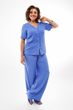 Блуза, брюки Anelli 1401 грозовое_небо - фото 4