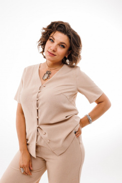 Блуза, брюки Anelli 1401 мимолетное_мгновение - фото 5