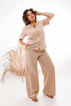 Блуза, брюки Anelli 1401 мимолетное_мгновение - фото 1