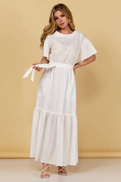 Летнее максиплатье с карманами и поясом Медея и К 2256 - фото 5