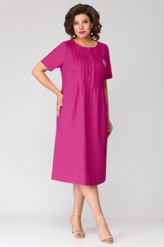 Платье Мишель стиль 1115-1 фуксия - фото 3