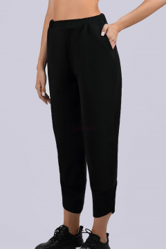 Брюки трикотажные черные демисезонные Verally 4010-1 черный - фото 3