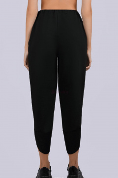 Брюки трикотажные черные демисезонные Verally 4010-1 черный - фото 2