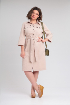 Платье Lady Secret 3725 бежевый - фото 2