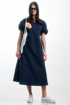 Платье MilMil 1022-24 темно-синий - фото 5